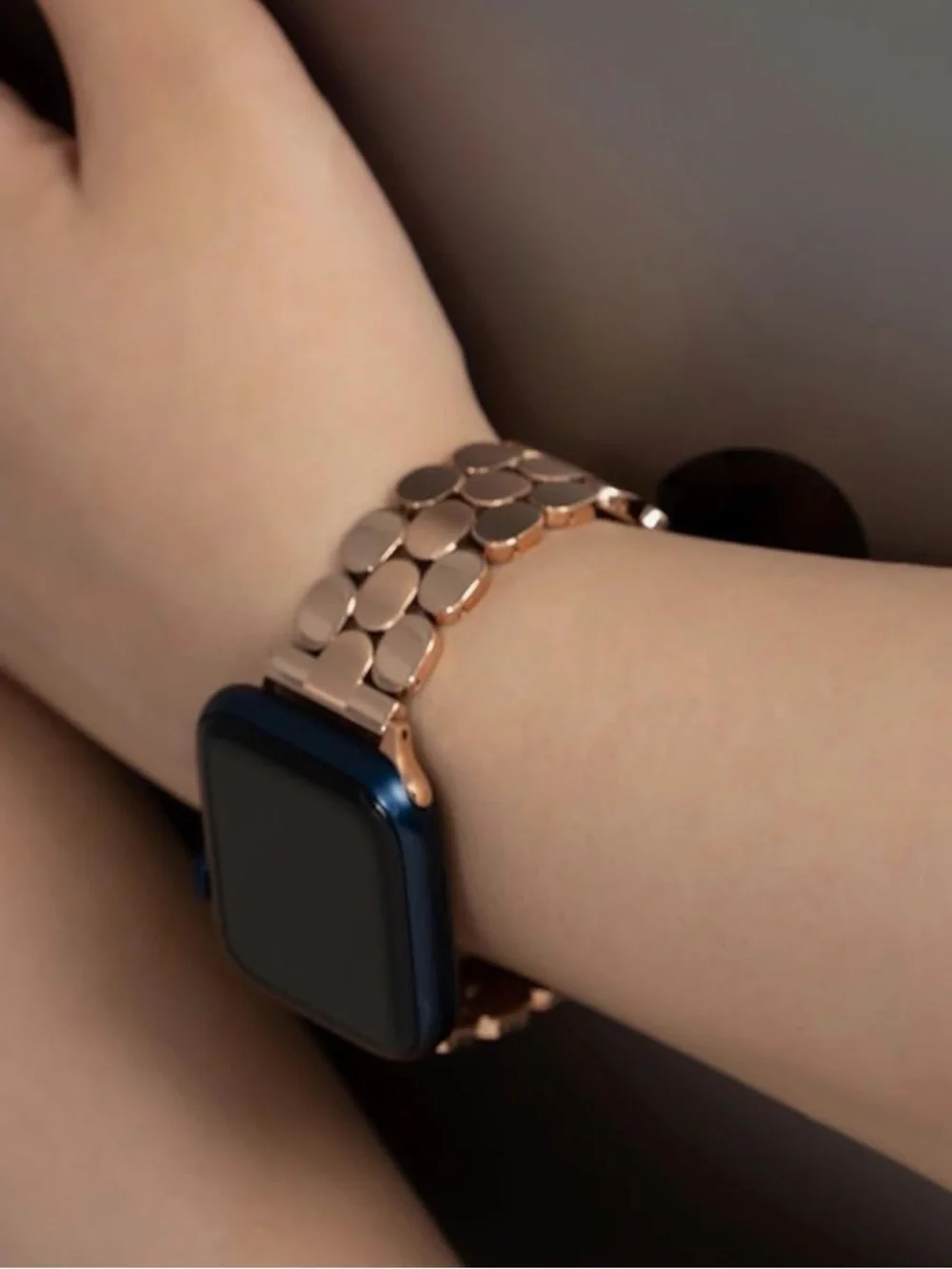 Apple Watch Rose Gold Metal Link Band - NWT